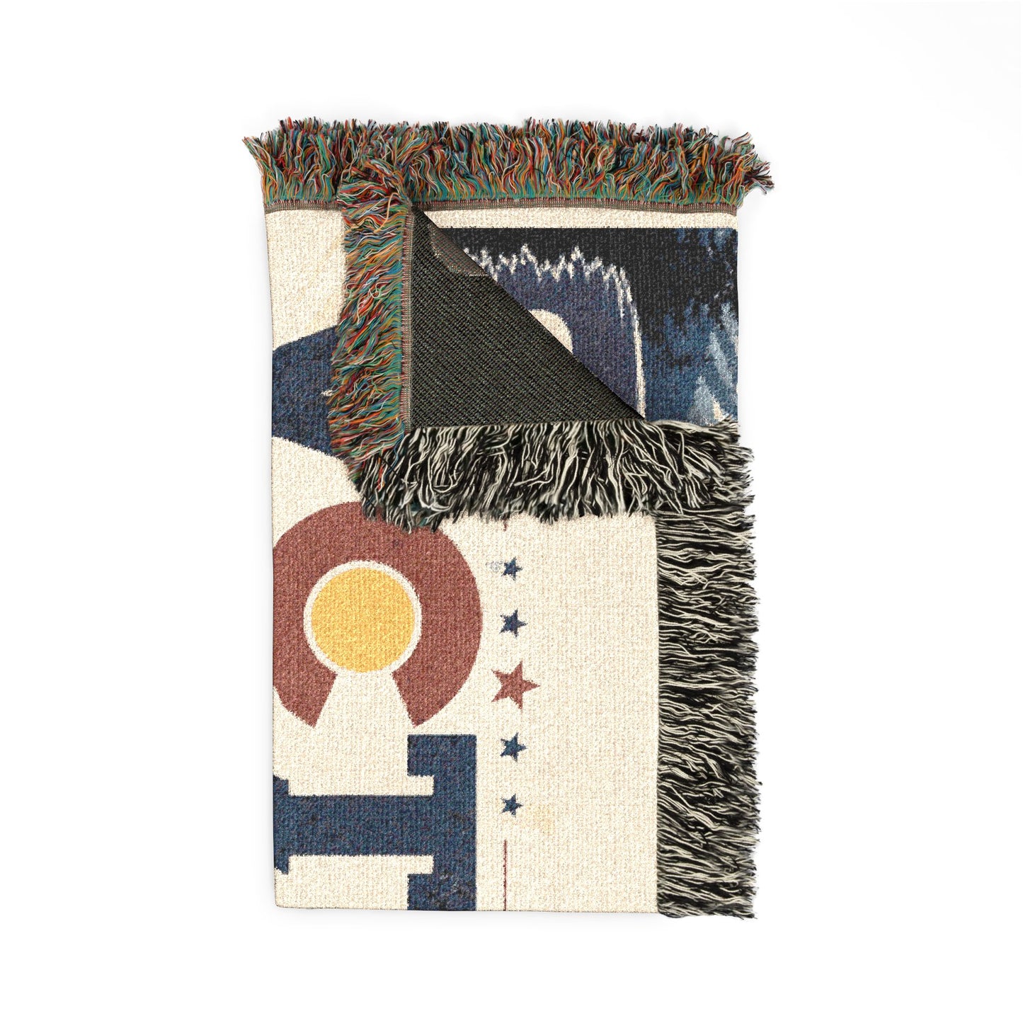 Vote with Conscience Colorado Woven Blanket — Victory for 2026 Political Throw