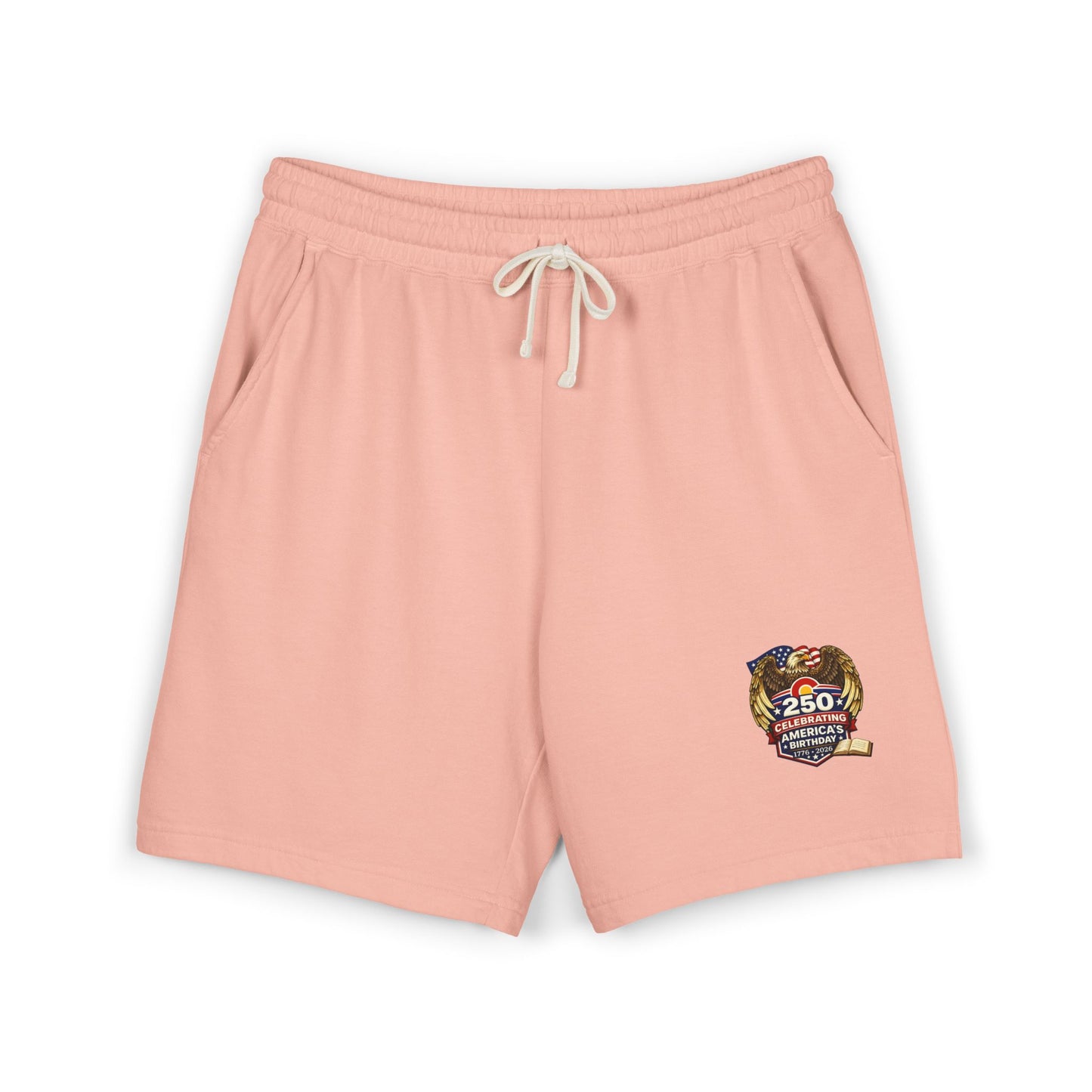 Unisex Garment-Dyed Lightweight Fleece Sweat Shorts