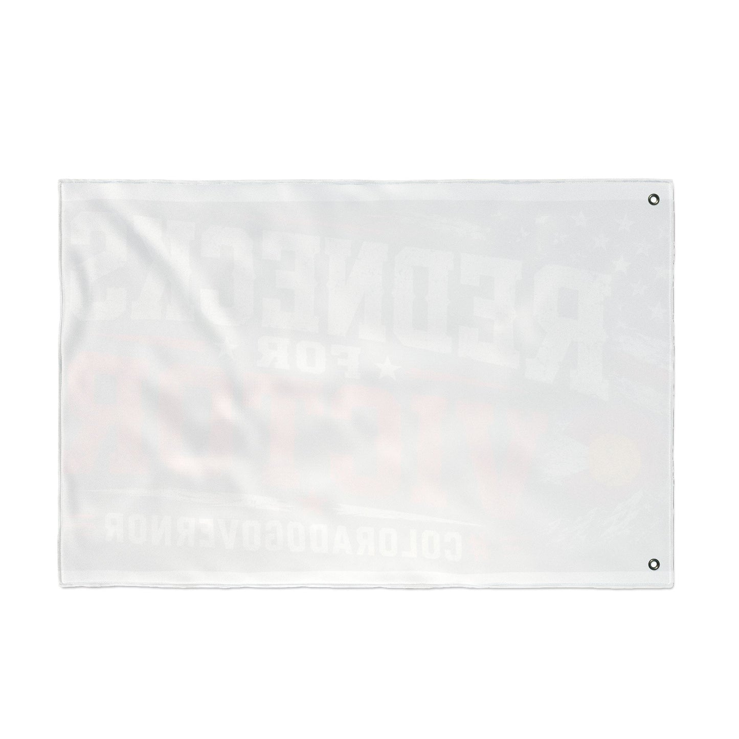 Double-Sided Flag — 'VOTE for VICTOR' Redneck Truck Political Flag