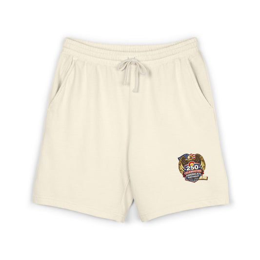 Unisex Garment-Dyed Lightweight Fleece Sweat Shorts