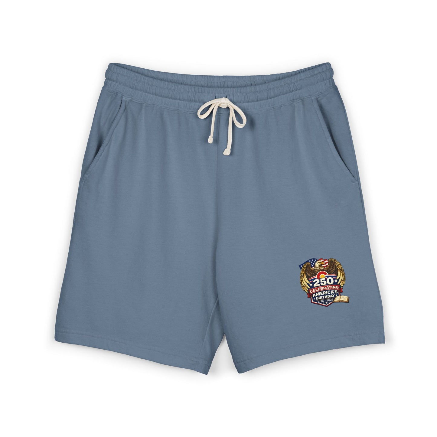 Unisex Garment-Dyed Lightweight Fleece Sweat Shorts