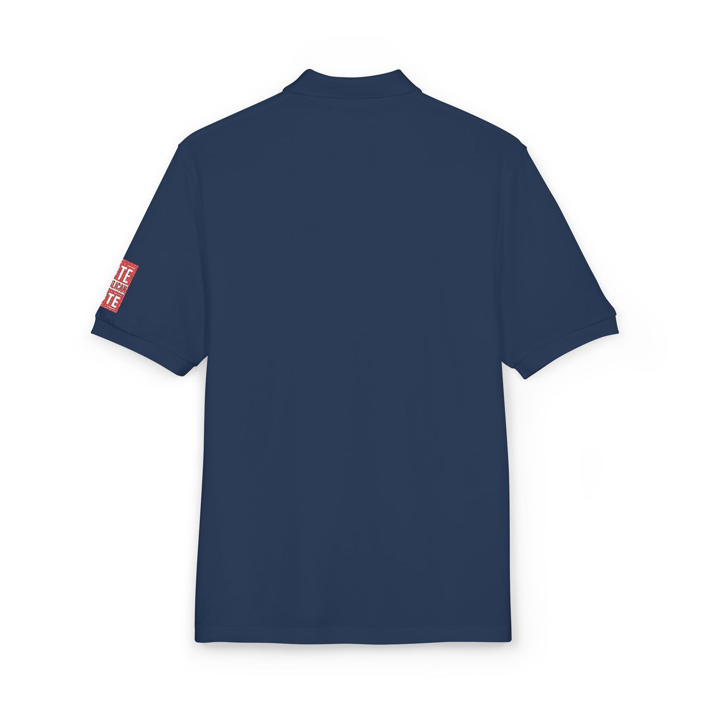 Vote Sunflower Embroidered Polo Shirt